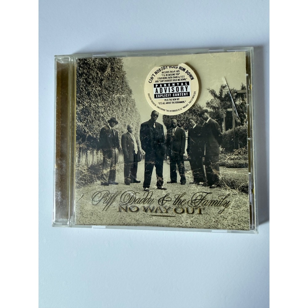 Puff Daddy & The Family No Way Out CD 1997 Bad Boy Records Hip Hop 78612-73012-2